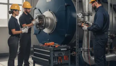 Boiler repair technician serving Kenosha, WI homes for reliable winter heating service