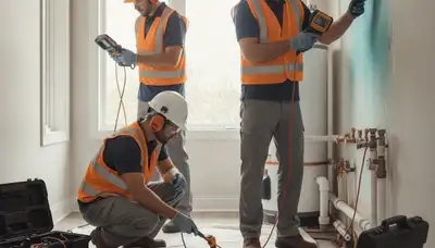 Leak detection plumbing service in Kenosha, WI for homes with hidden pipe leaks