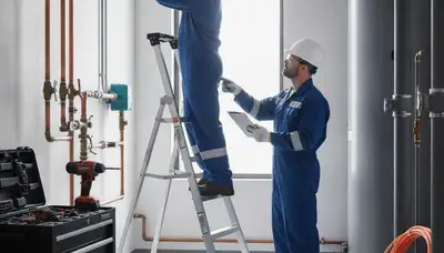 Kenosha, WI plumber repairing a home pipe for plumbing repair service