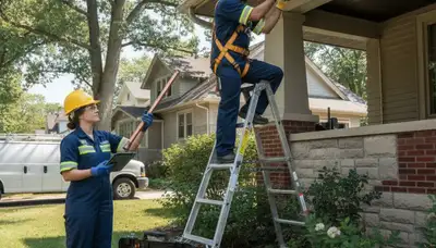 Plumber repairing a pipe in Kenosha, WI for reliable plumbing service