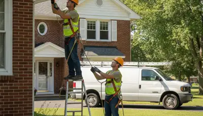 Plumber repairing a leak in Kenosha, WI for residential plumbing repair services