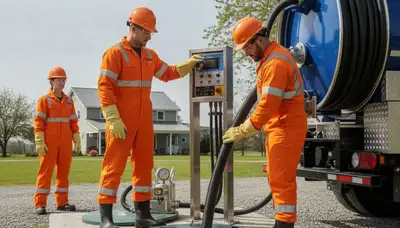 Septic pumping service for Kenosha, WI homes by On Call Plumbers