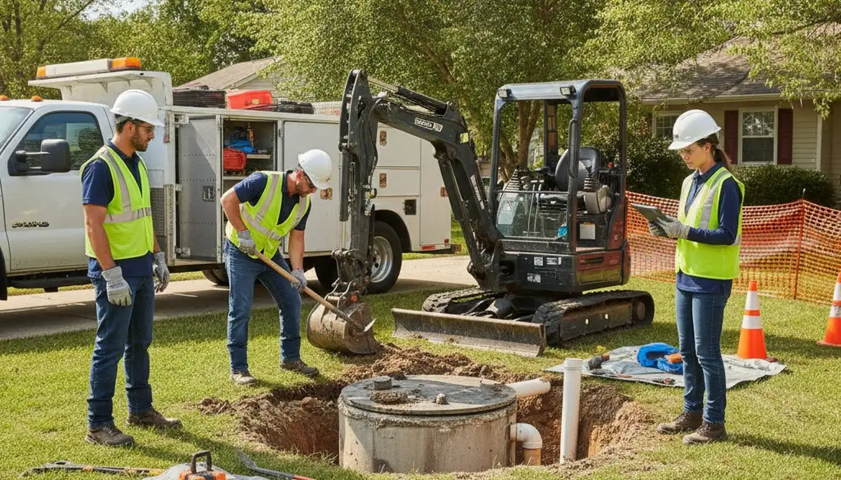 Septic repair service in Kenosha, WI for homes with slow drains and aging plumbing systems