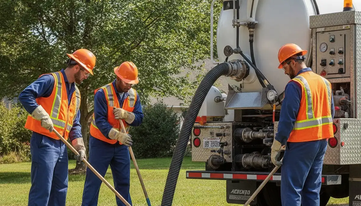 Septic tank cleaning service in Kenosha, WI for reliable plumbing maintenance