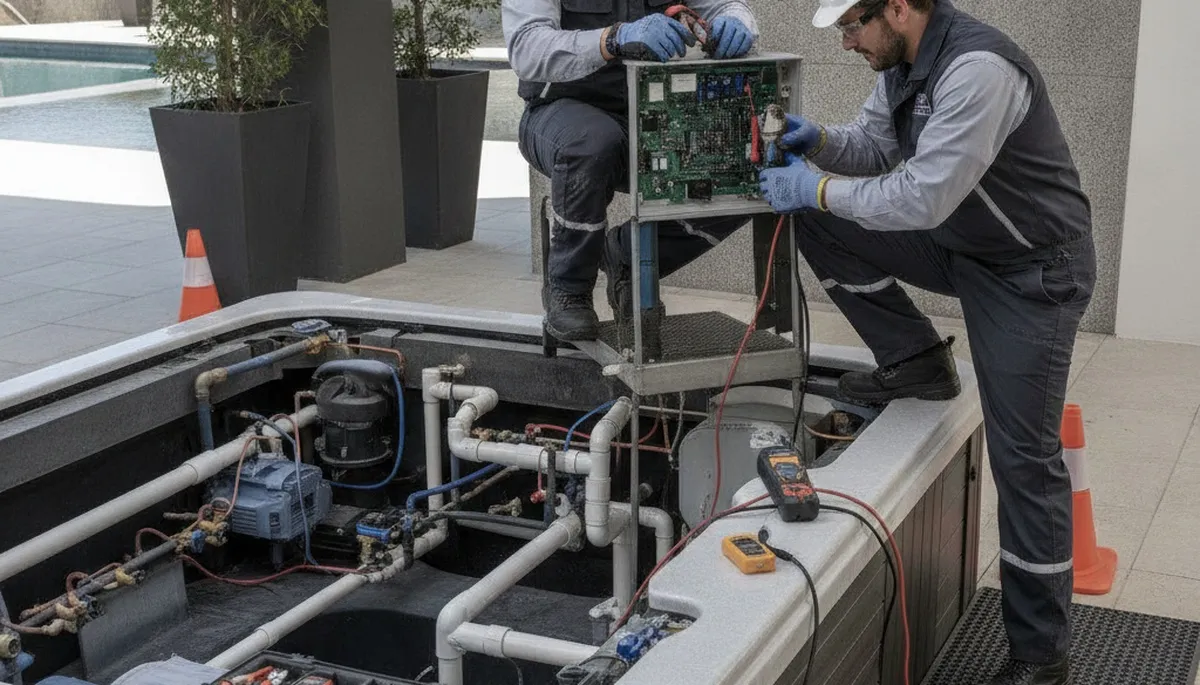 Spa repair service for Kenosha, WI homes by On Call Plumbers