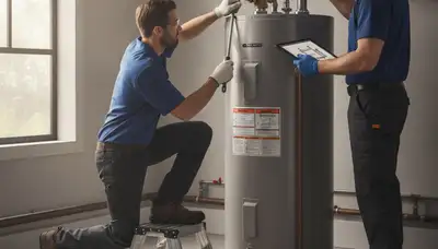 Water heater repair by Kenosha, WI plumbers for reliable home service