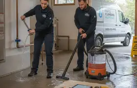 Urgent plumbing response widget for plumbing repair service in Kenosha, WI